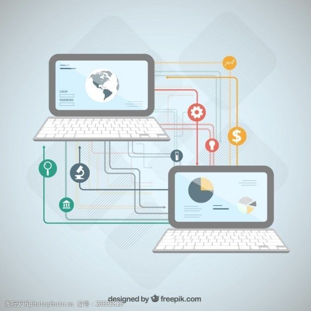 計算機信息網(wǎng)絡的設計 技術藍圖與視覺表達